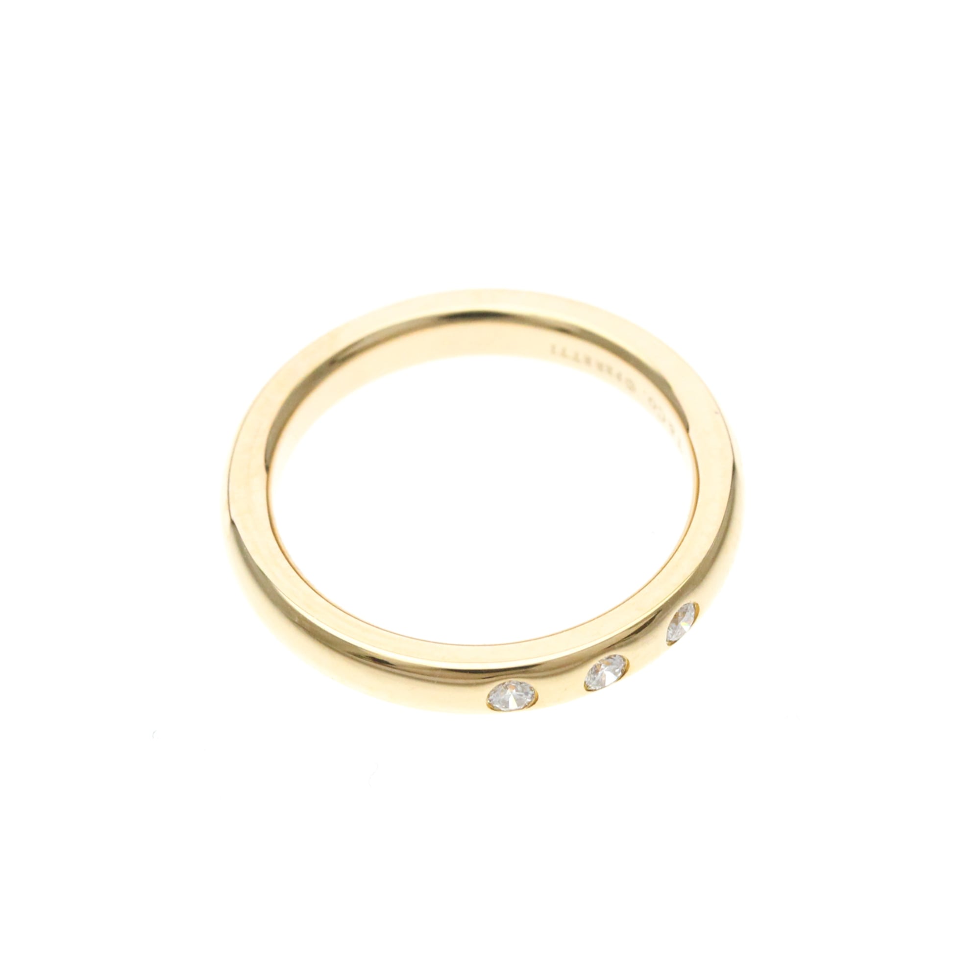 Tiffany Stacking Band · 18K Rose Gold · Diamond