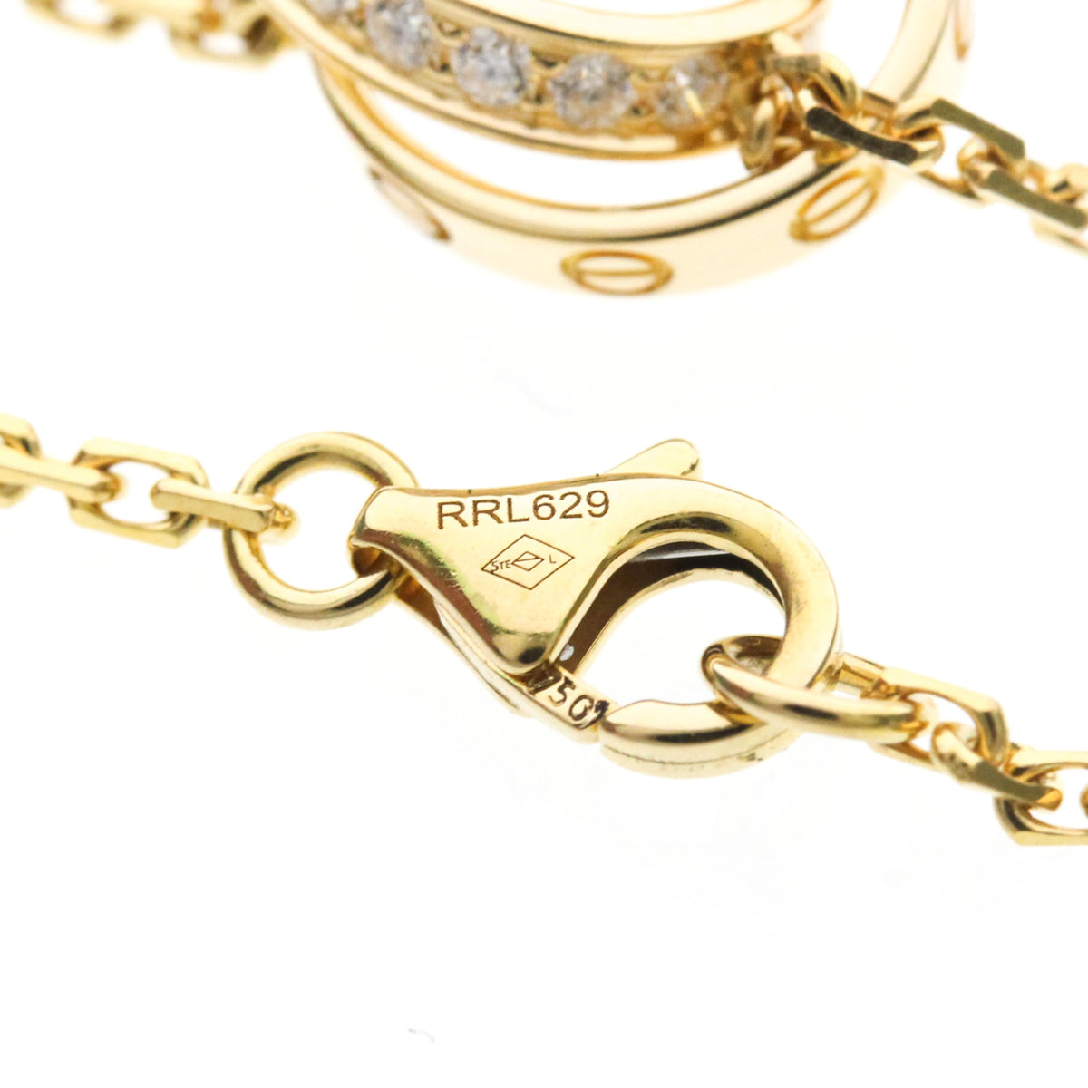 Cartier Baby Love · Diamond · 18K Yellow Gold