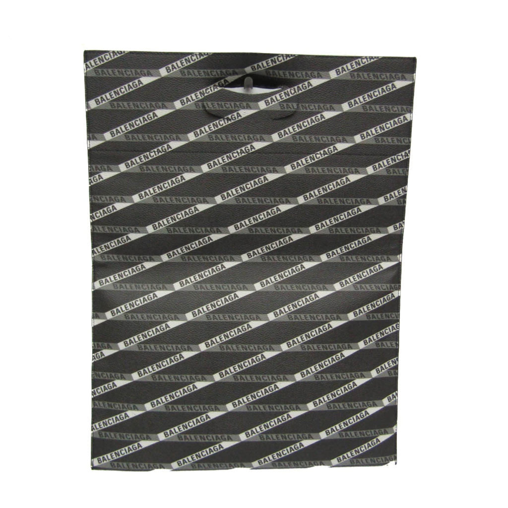 Balenciaga Logo Print · Leather Clutch