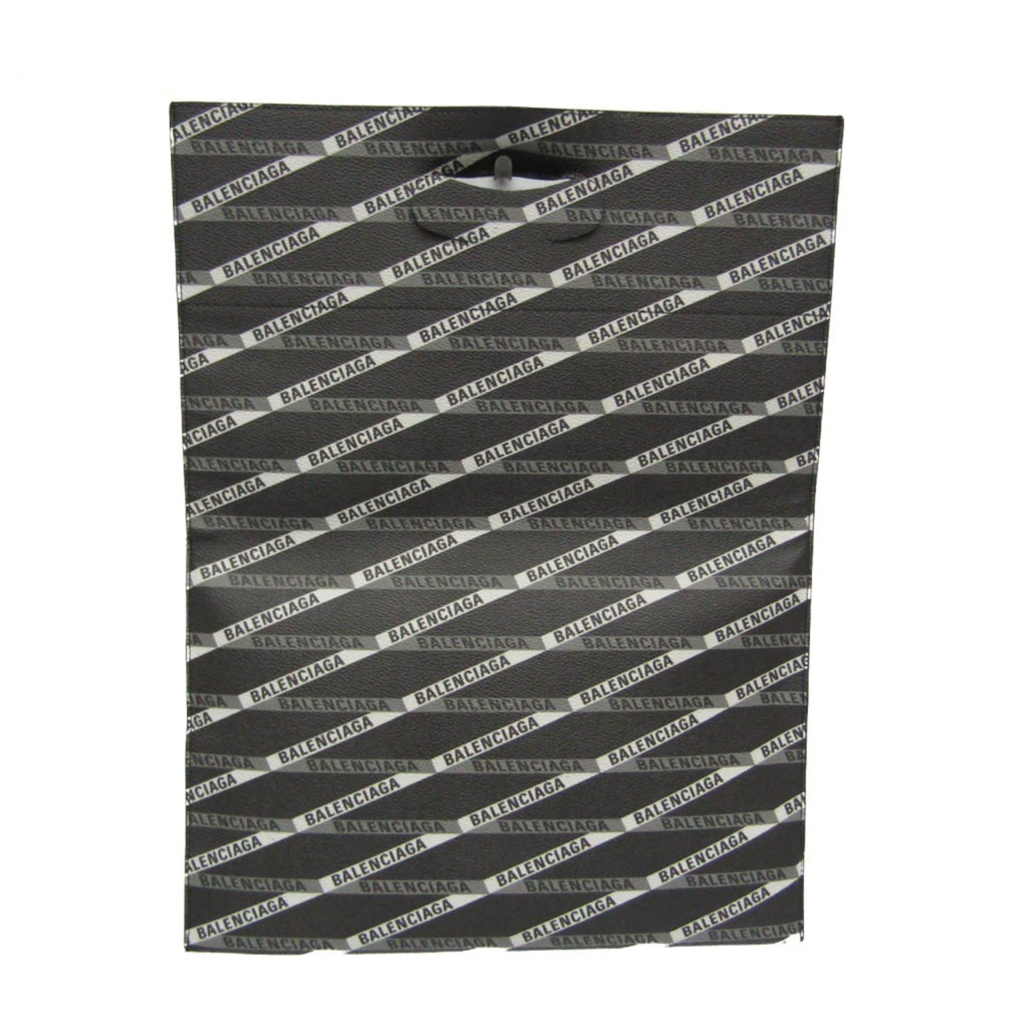 Balenciaga Logo Print · Leather Clutch