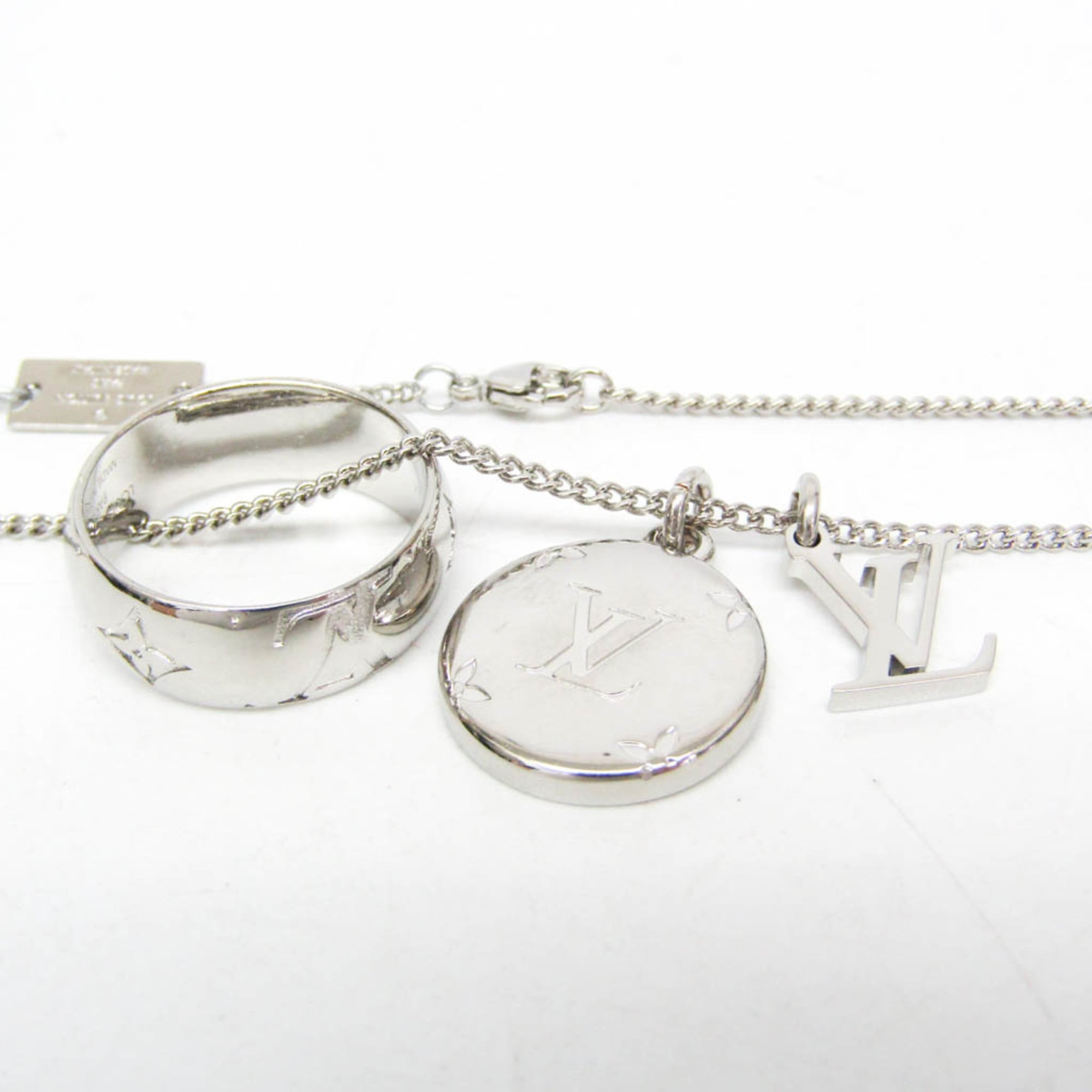 Louis Vuitton Monogram Ring Necklace