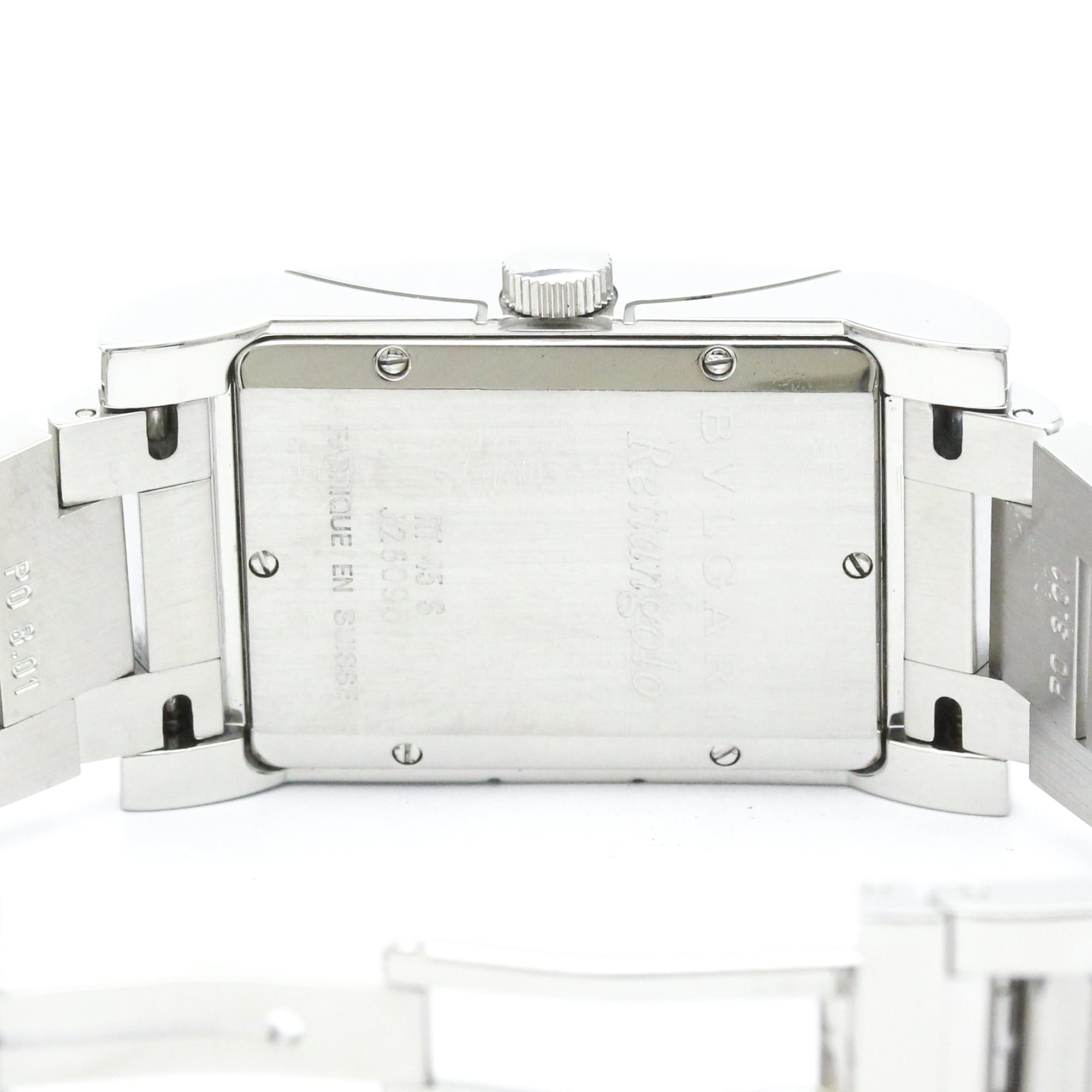 Bvlgari Rettangolo · Steel · Automatic