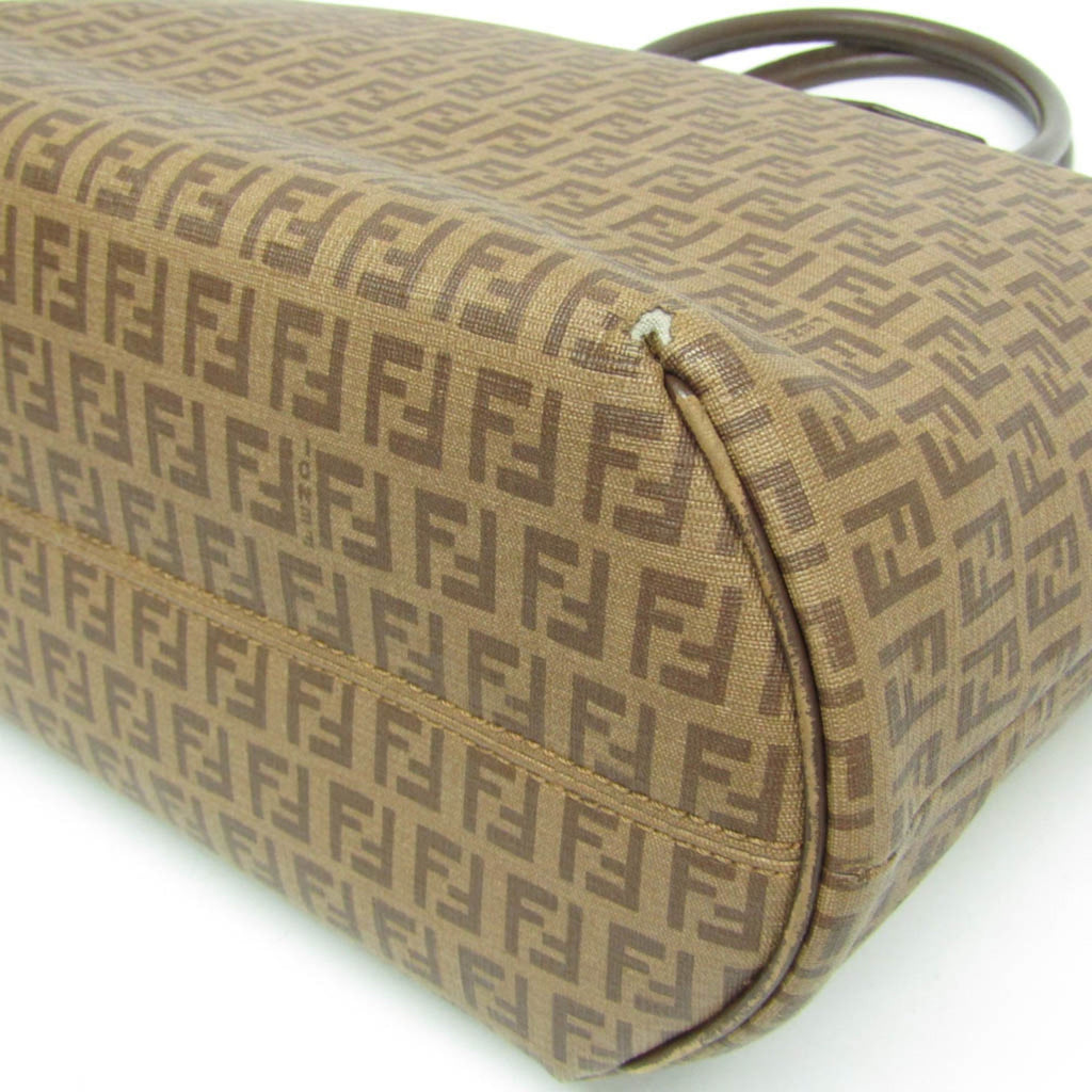 Fendi Zucchino · Coated Canvas Tote