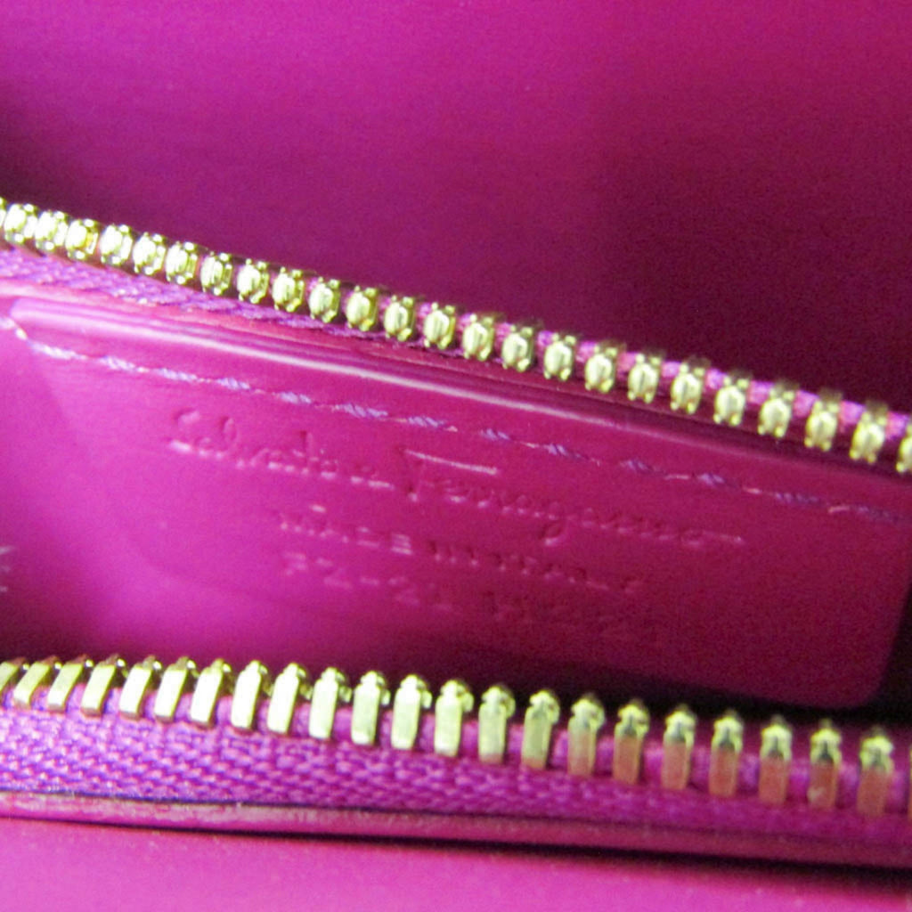 Salvatore Ferragamo Gancini · Lilac Leather