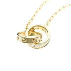 Cartier Baby Love · Diamond · 18K Yellow Gold