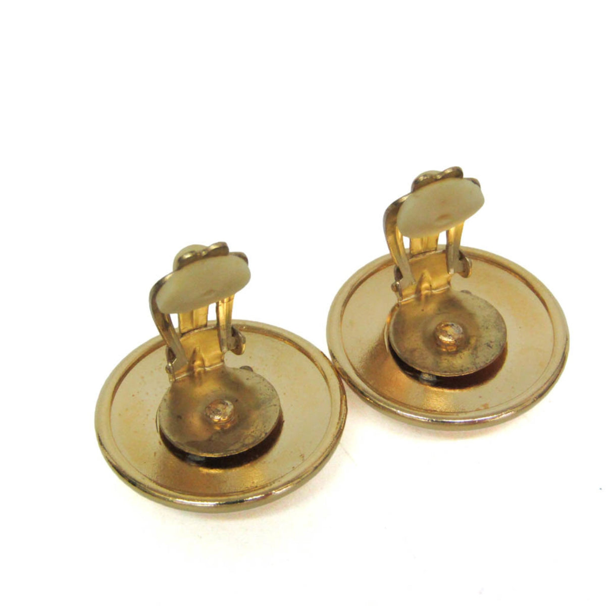 Hermes Horn Ribbon · Clip Earrings