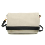 Bottega Veneta · Canvas Leather Crossbody