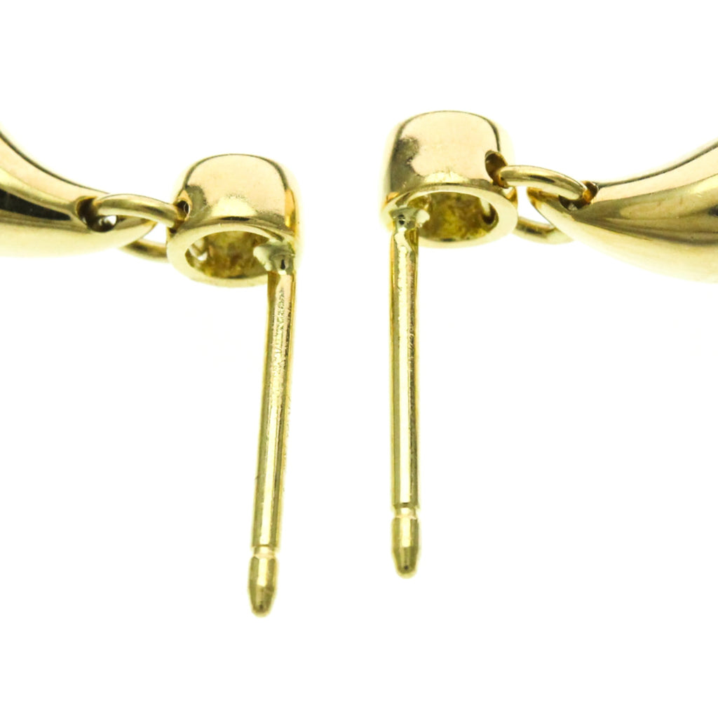Tiffany Teardrop · 18K Yellow Gold · Diamond