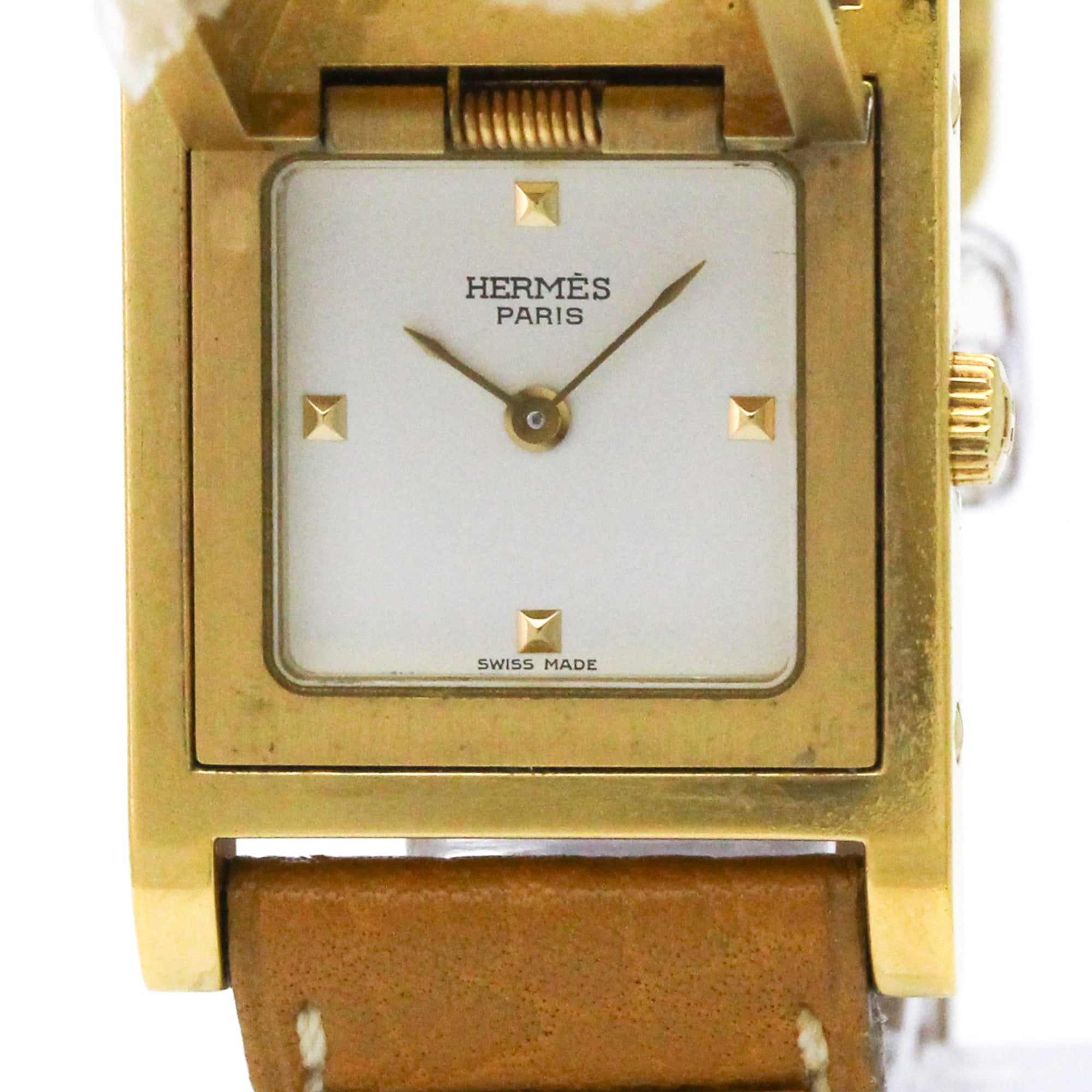 Hermès Medor · Gold Plated · Quartz