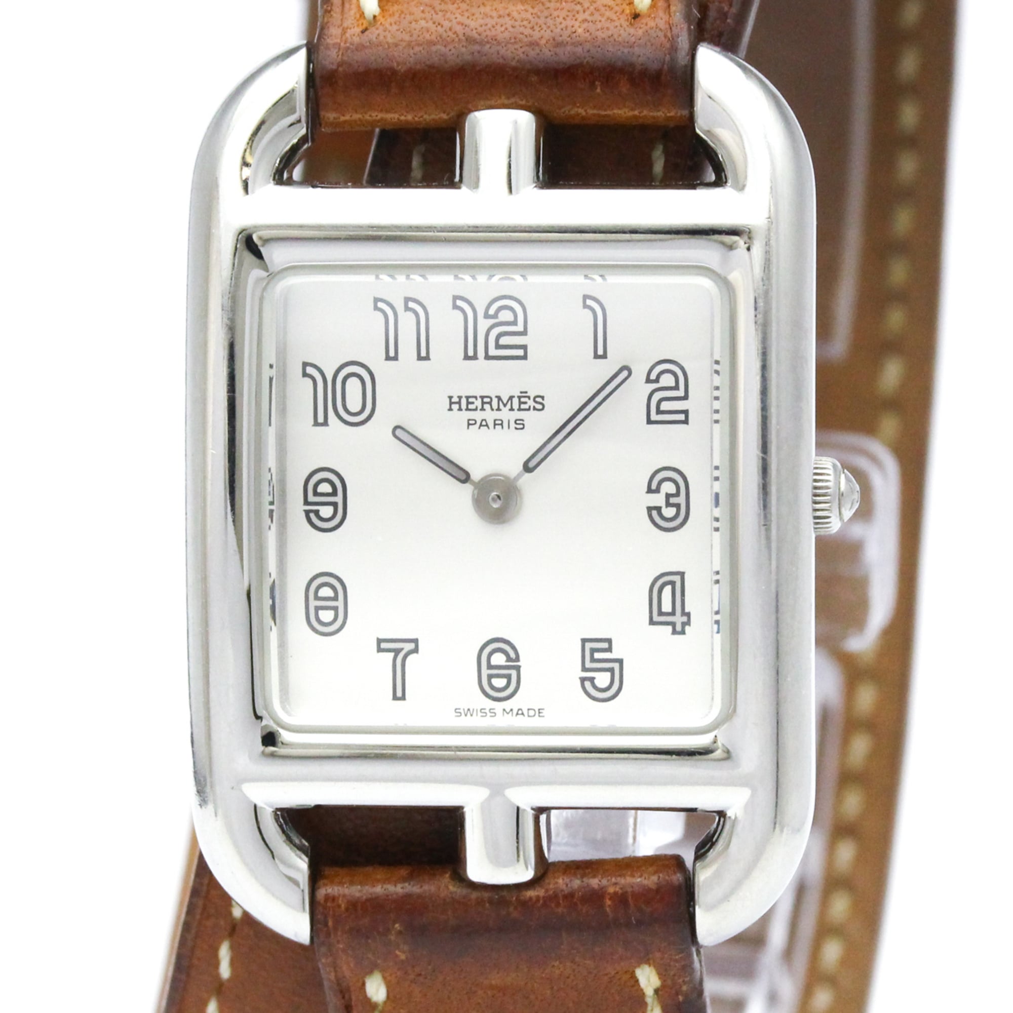 Hermès Cape Cod Double Tour · Steel · Quartz