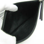 Balenciaga Logo Print · Leather Clutch