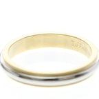 Tiffany Milgrain · Platinum & 18K Gold