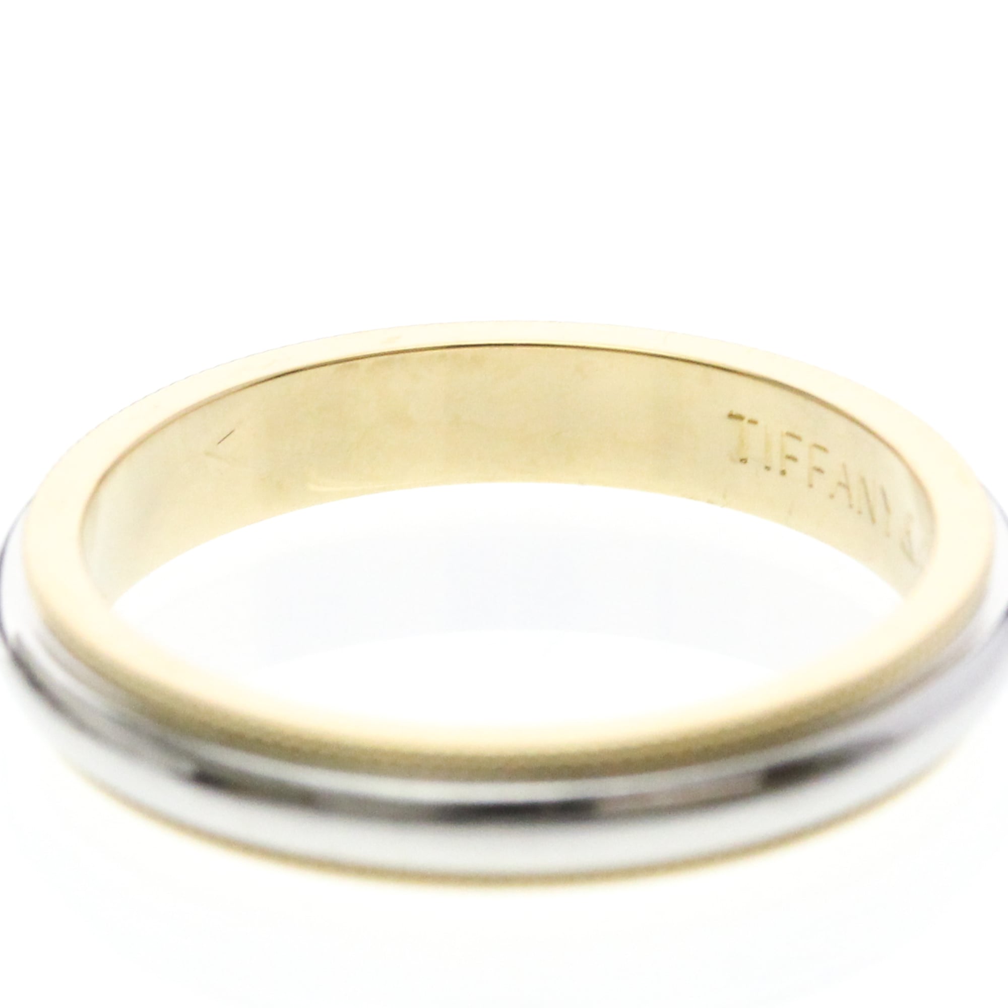 Tiffany Milgrain · Platinum & 18K Gold