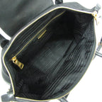 Prada · Nylon & Leather Tote