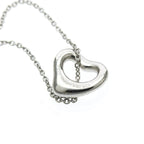 Tiffany Open Heart · Platinum