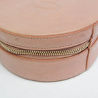 Chanel Matelassé Round As Earth · Leather