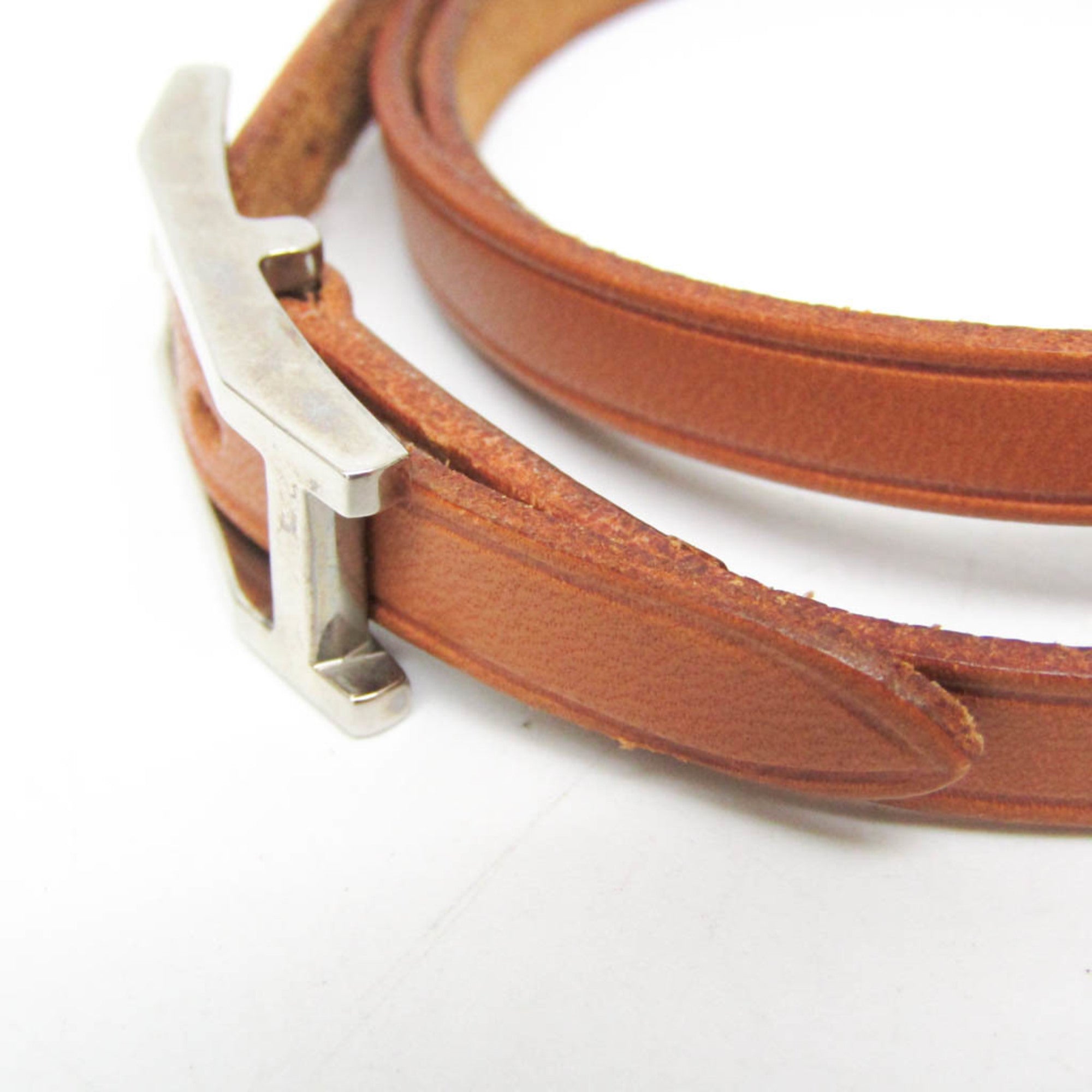 Hermès API III Choker · Leather & Metal
