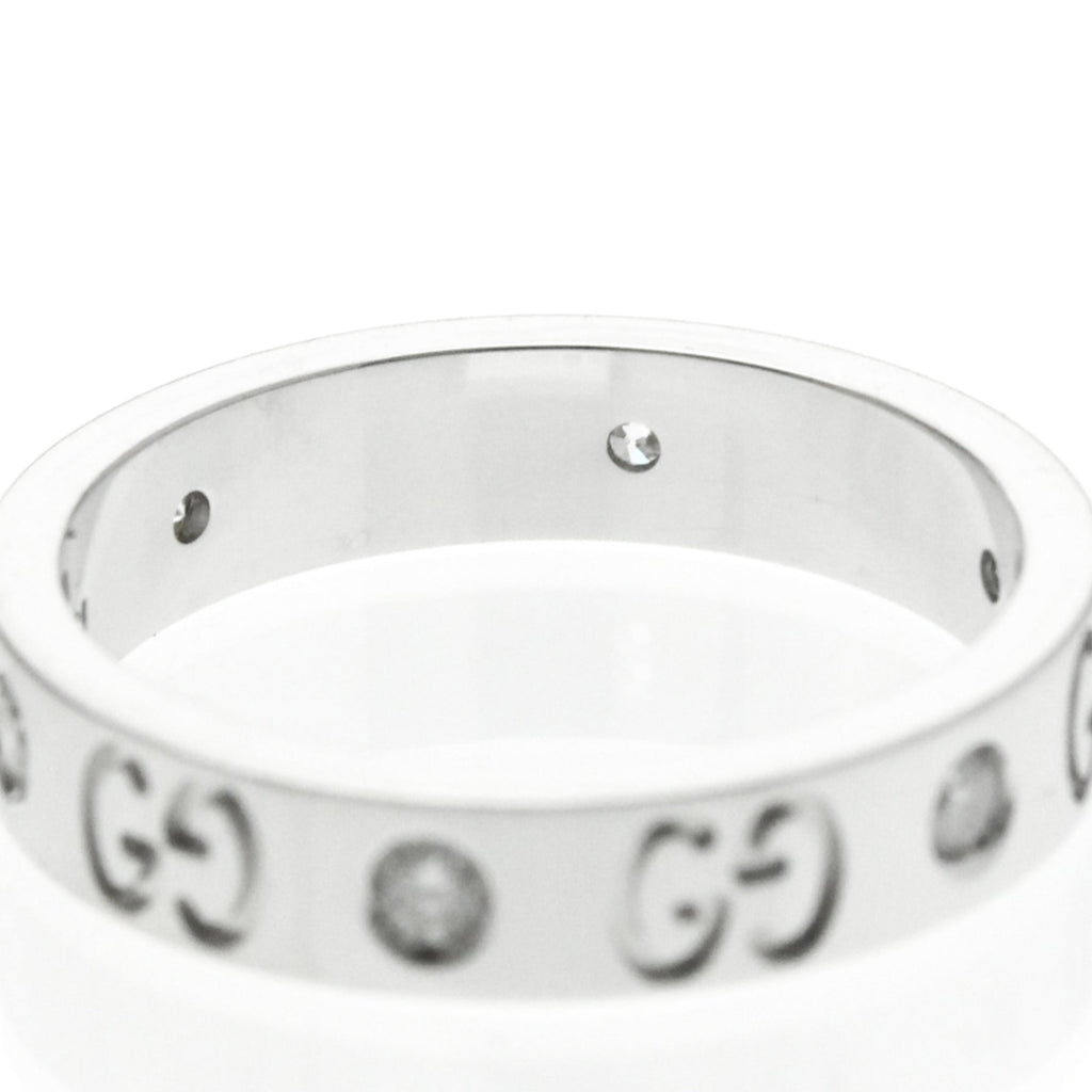 Gucci Icon · Diamond · 18K White Gold