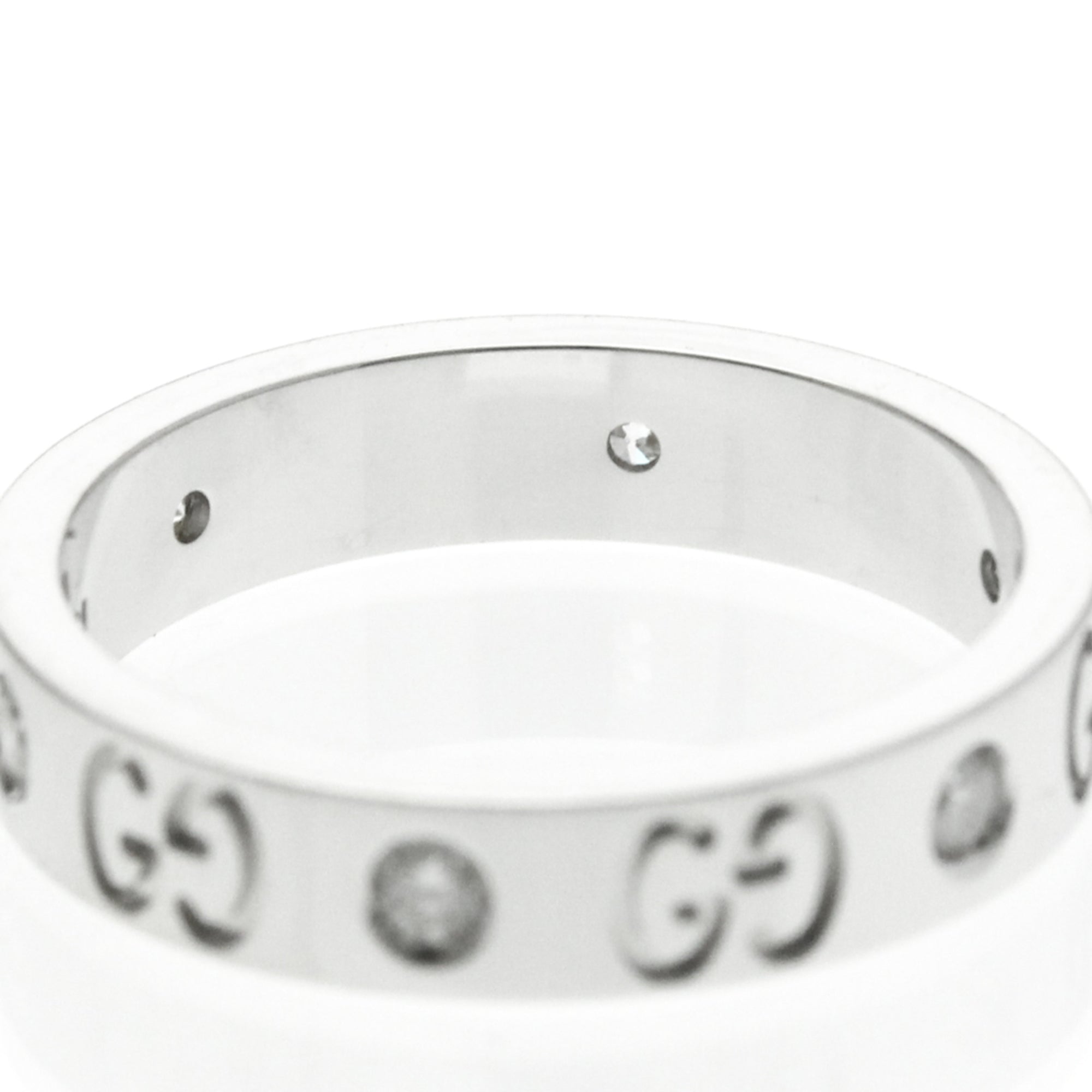 Gucci Icon · Diamond · 18K White Gold
