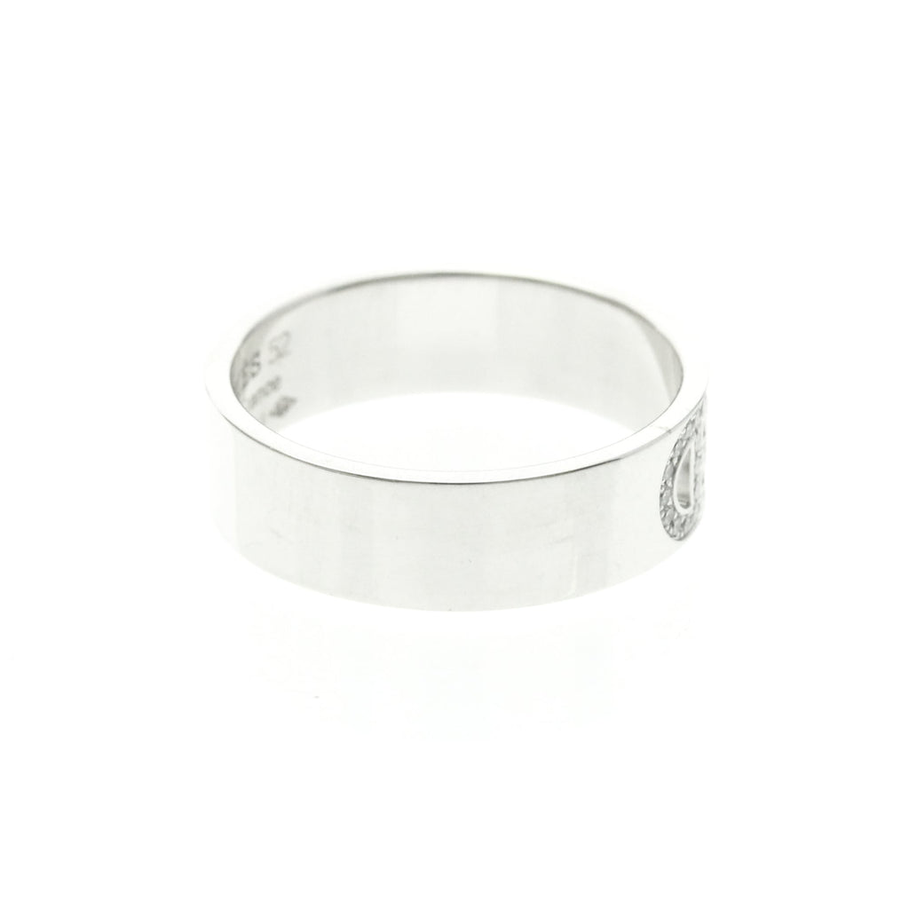 Hermès H d'Ancre · 18K White Gold · Diamond