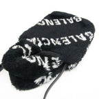 Balenciaga Everyday Phone Holder · Faux Fur