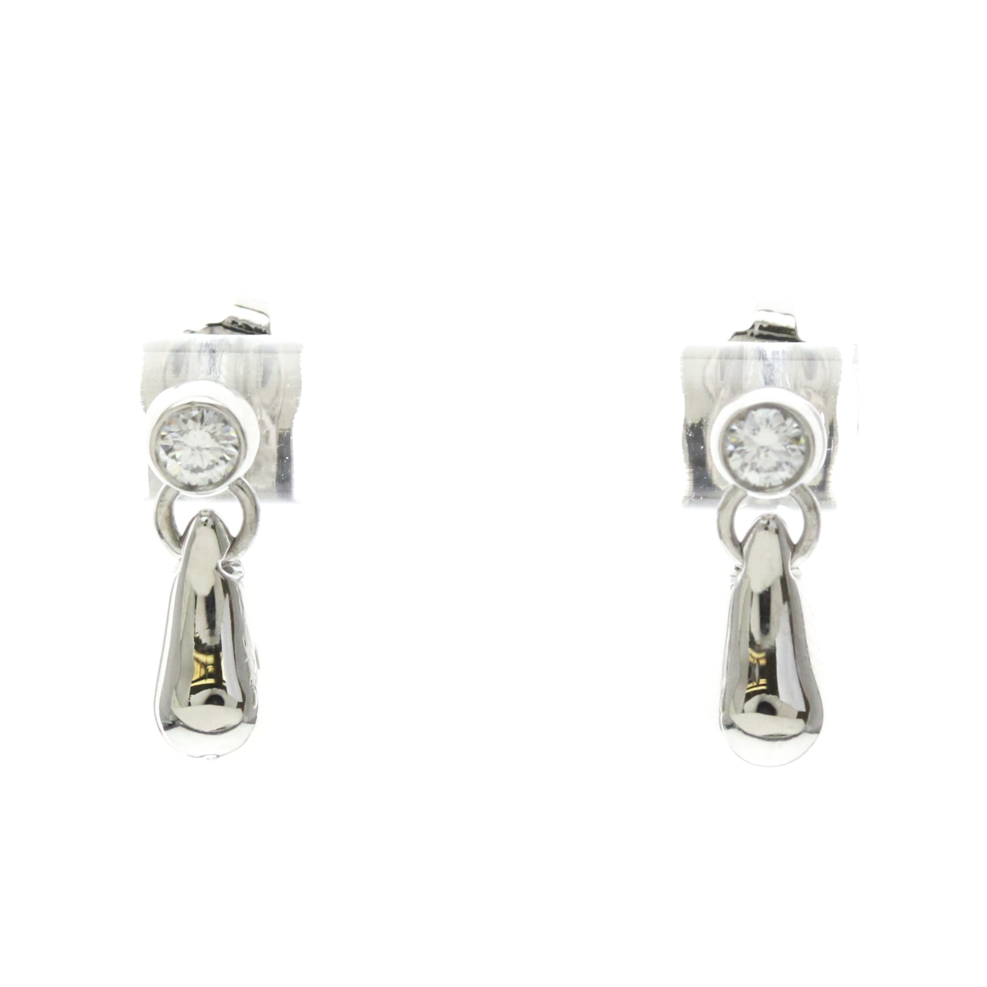 Tiffany Teardrop · Diamond · Platinum