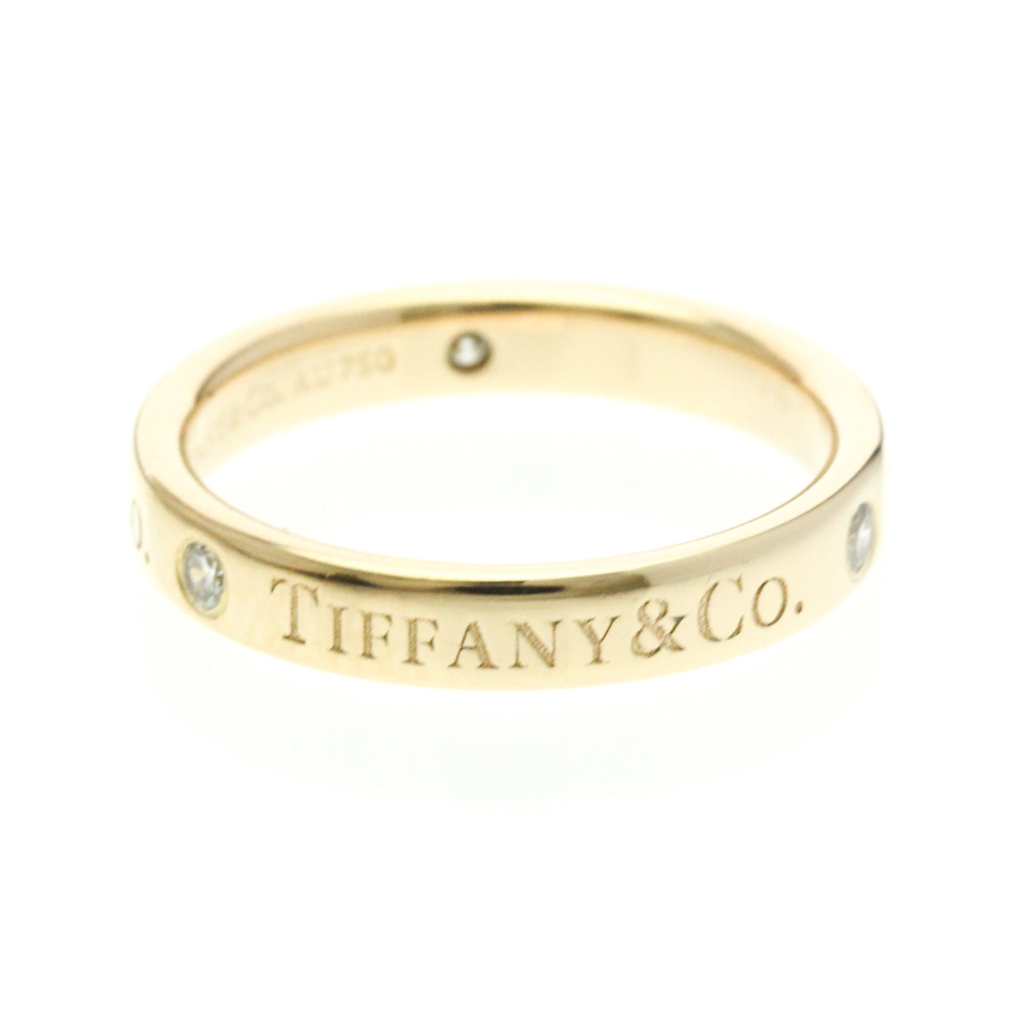 Tiffany Diamond Band · Rose Gold
