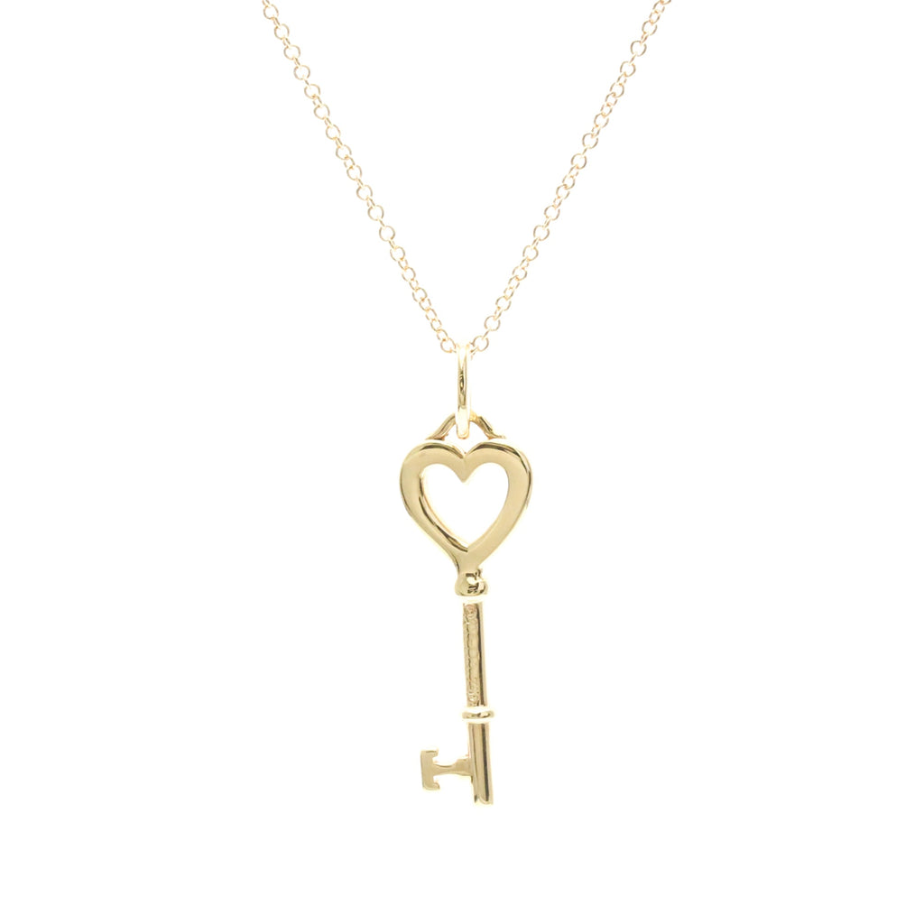 Tiffany Heart Key · Rose Gold Necklace