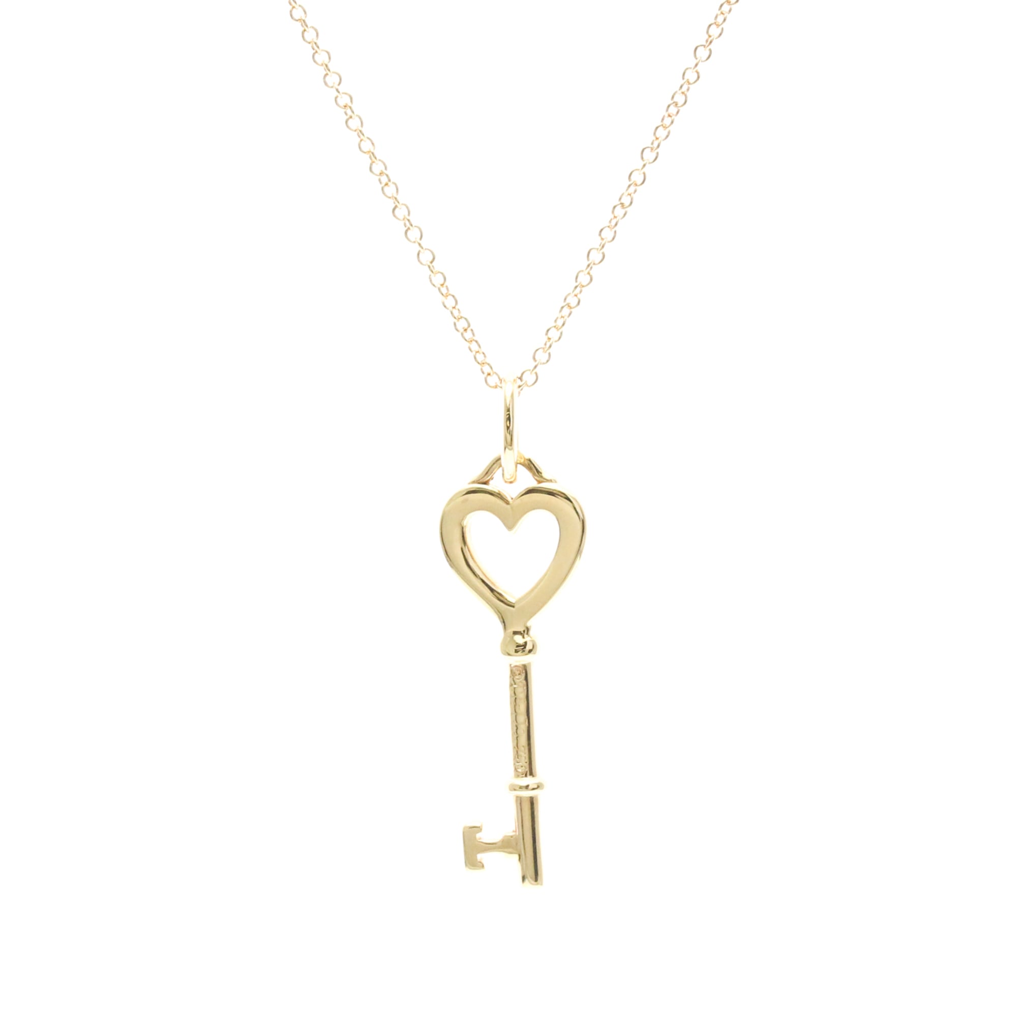 Tiffany Heart Key · Rose Gold Necklace
