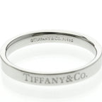 Tiffany Flat Band · Platinum