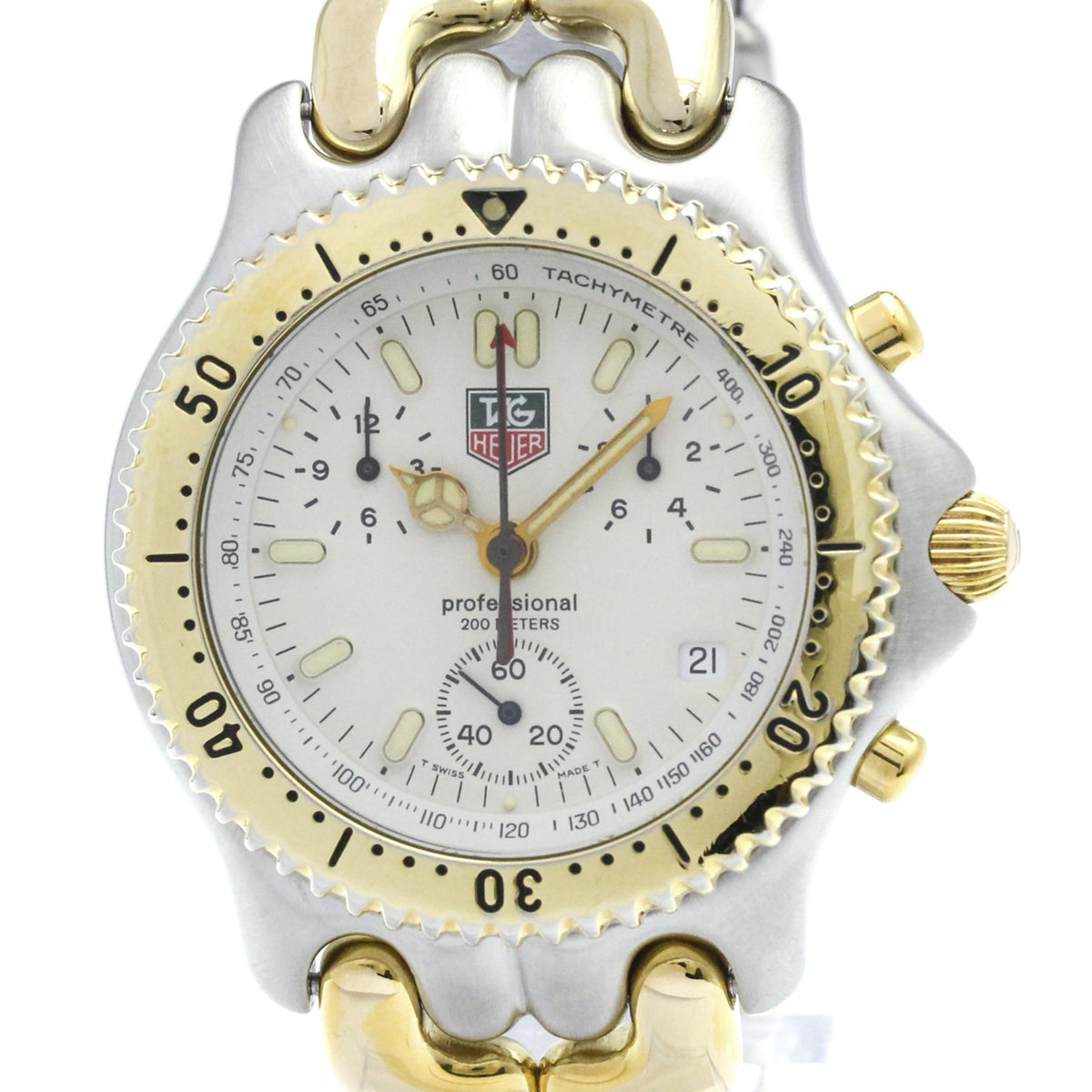 Tag Heuer Sel · Gold Plated Steel · Chronograph