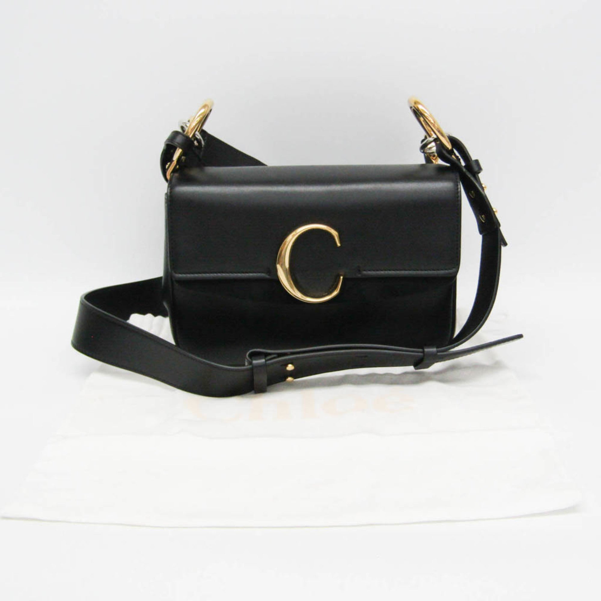 Chloé C Double Carry · Leather