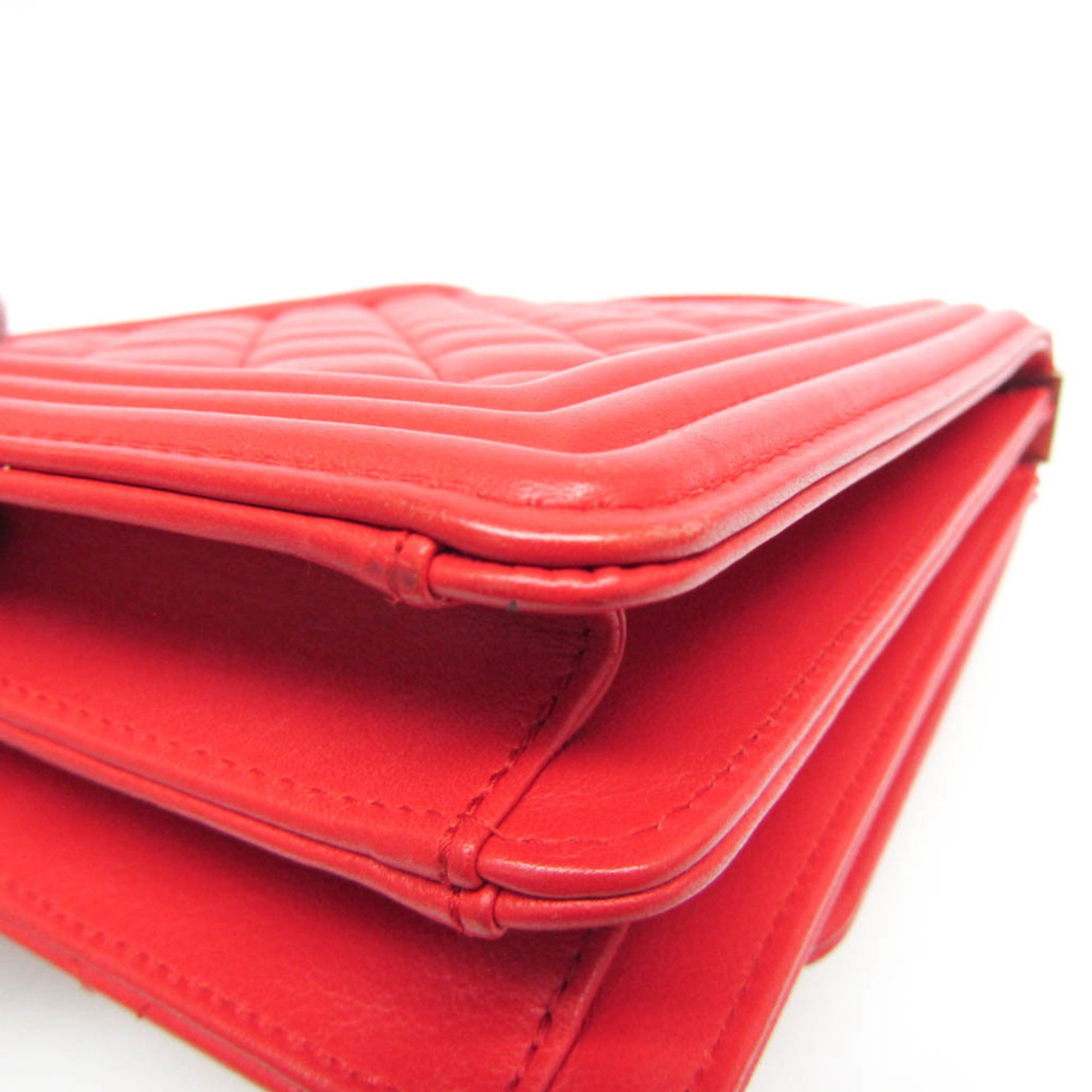 Chanel Boy · Lamb Leather