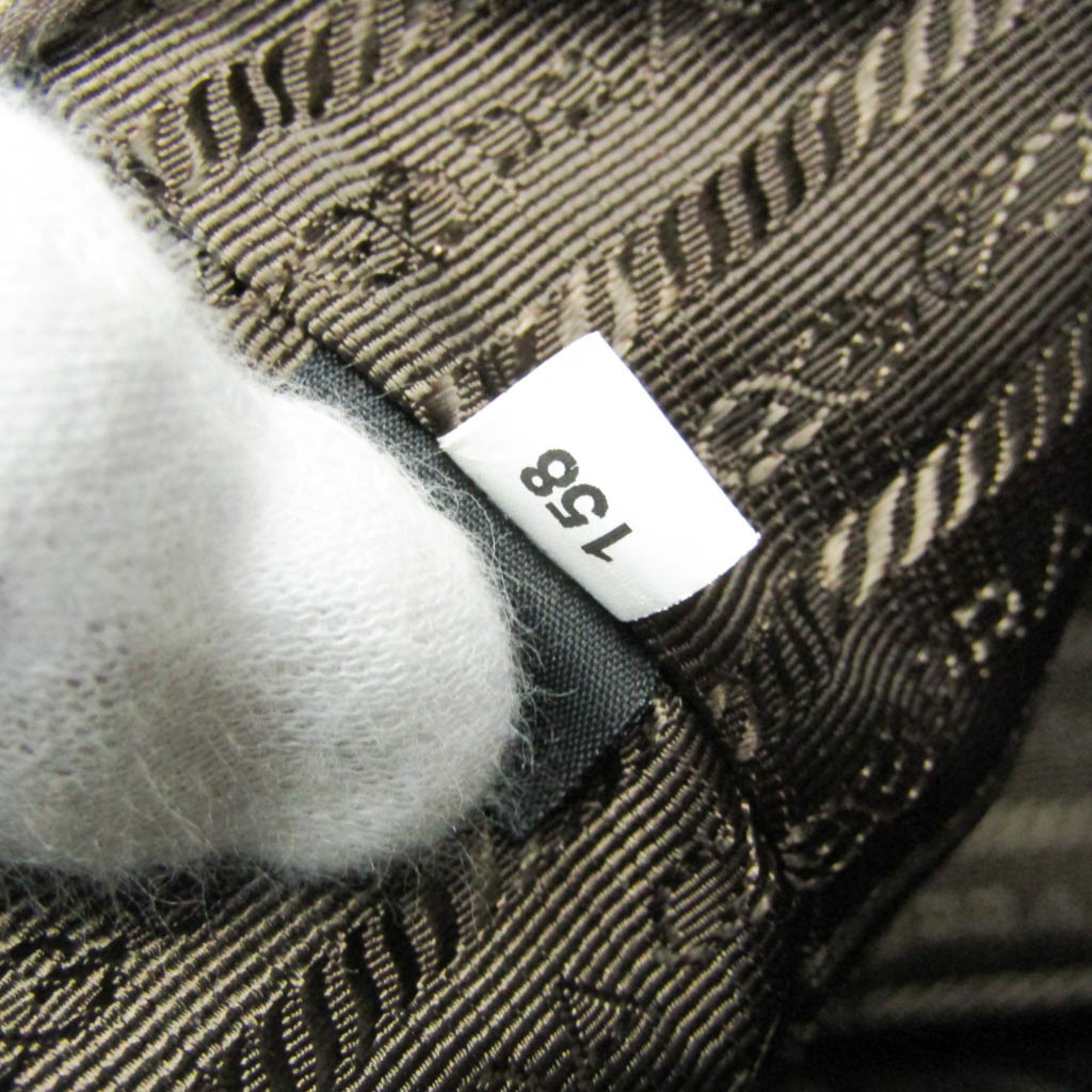 Prada Logo Jacquard · Drawstring Bag