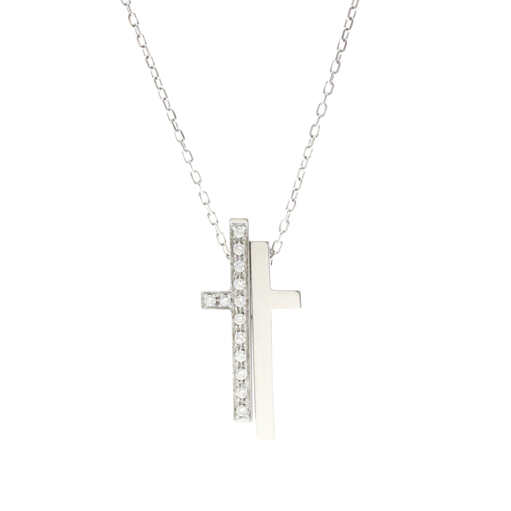 Gucci Diamond Necklace · 18K White Gold