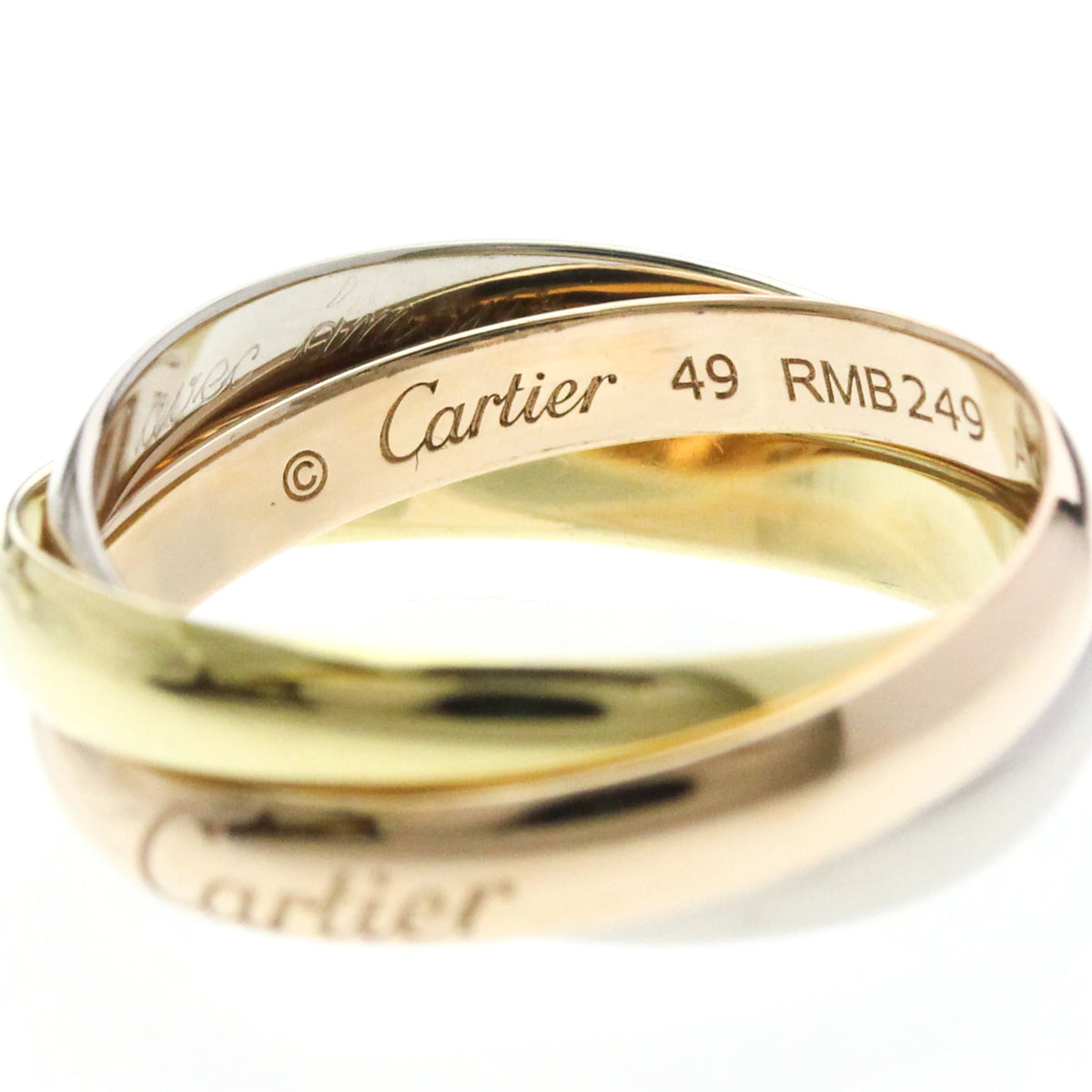 Cartier Trinity · Three Gold