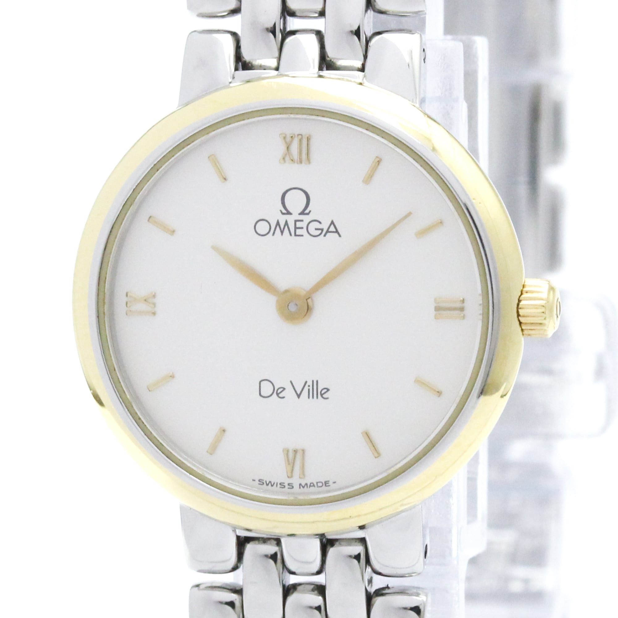 Omega De Ville · Gold Plated Steel · Quartz