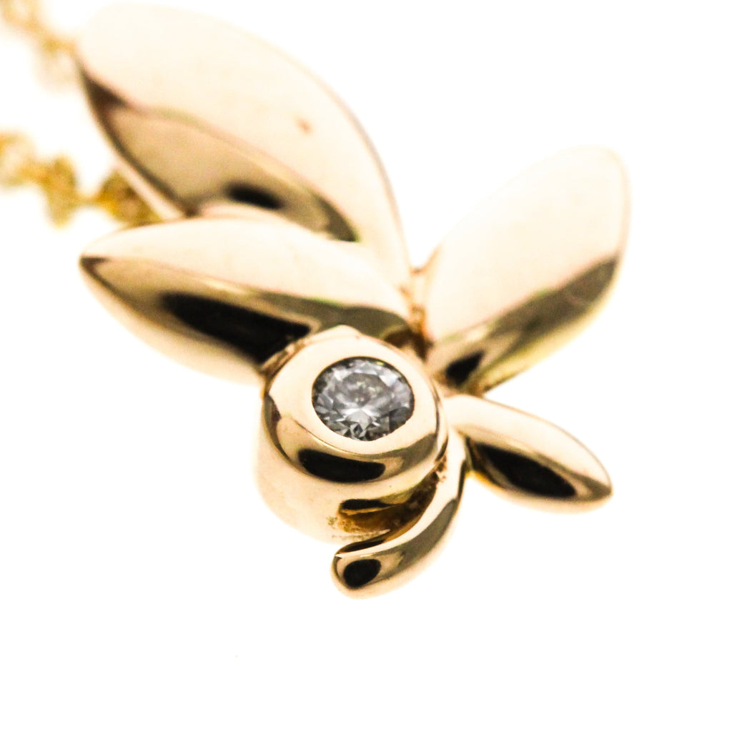 Tiffany Olive Leaf · Rose Gold · Diamond