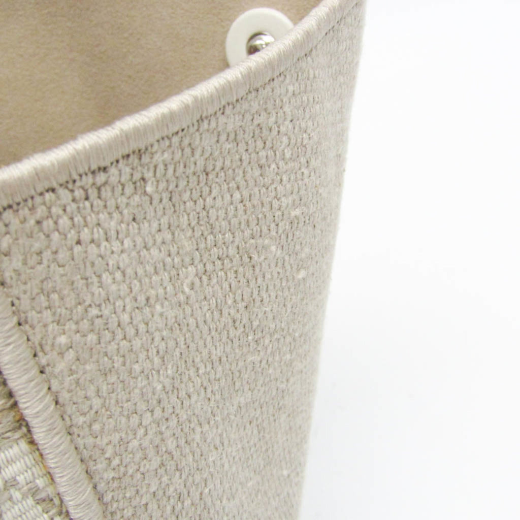 Tod's Double-Handle Shopping Bag · Linen