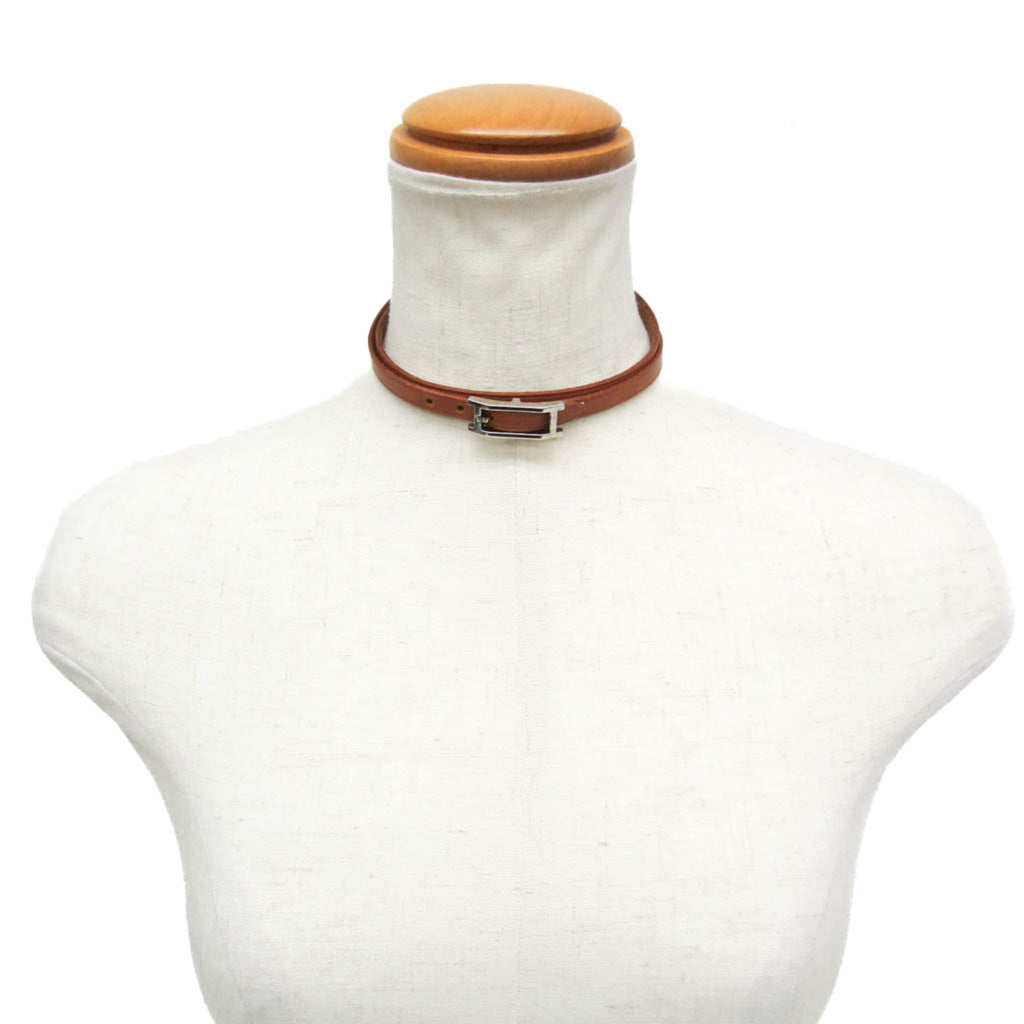 Hermès API III Choker · Leather & Metal