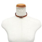 Hermès API III Choker · Leather & Metal