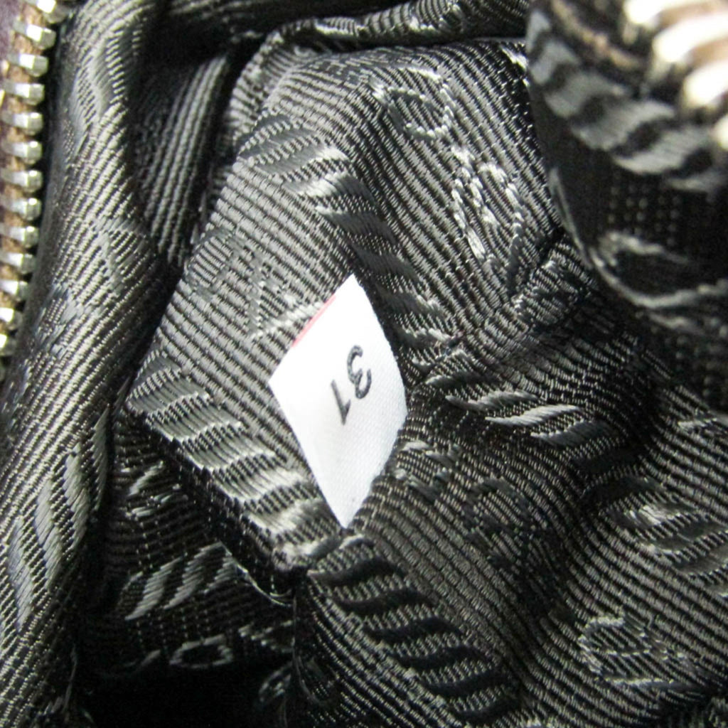 Prada Jacquard Shoulder Bag