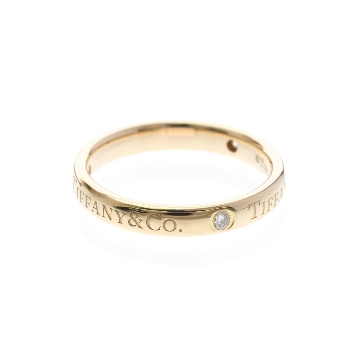 Tiffany Diamond Band · Rose Gold