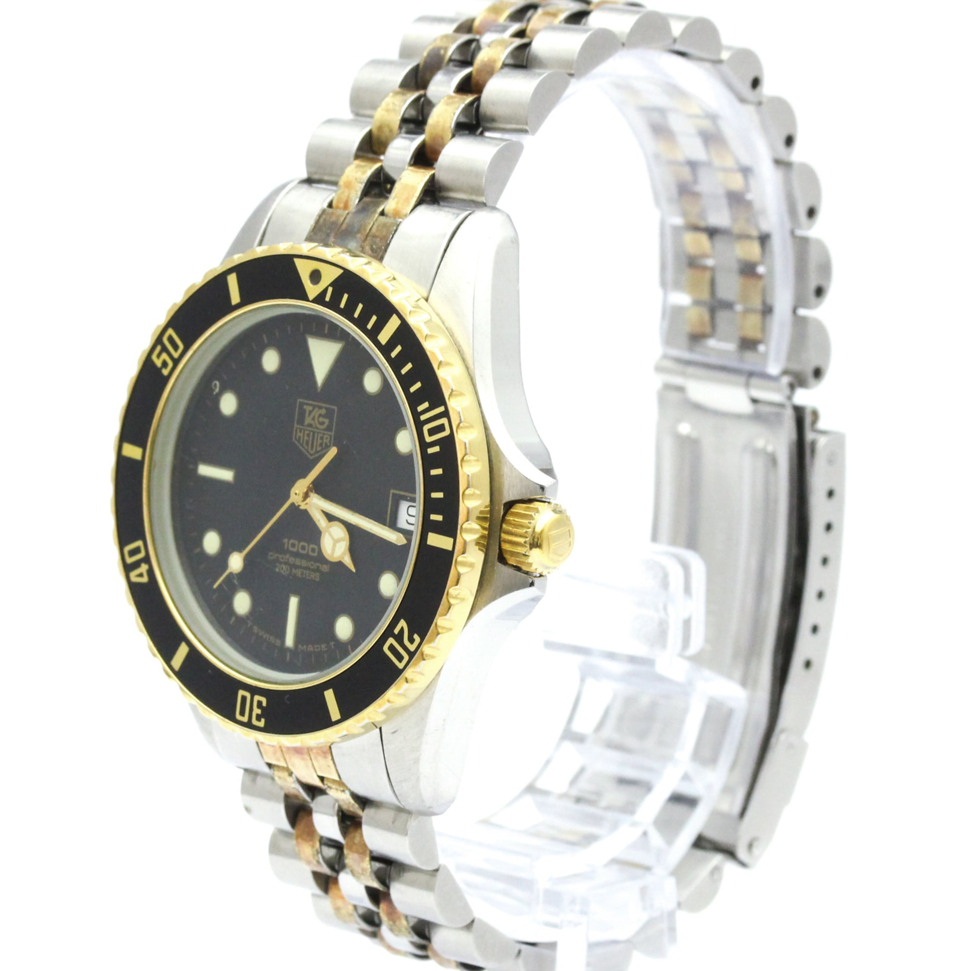 Tag Heuer Professional · Gold Plated Steel