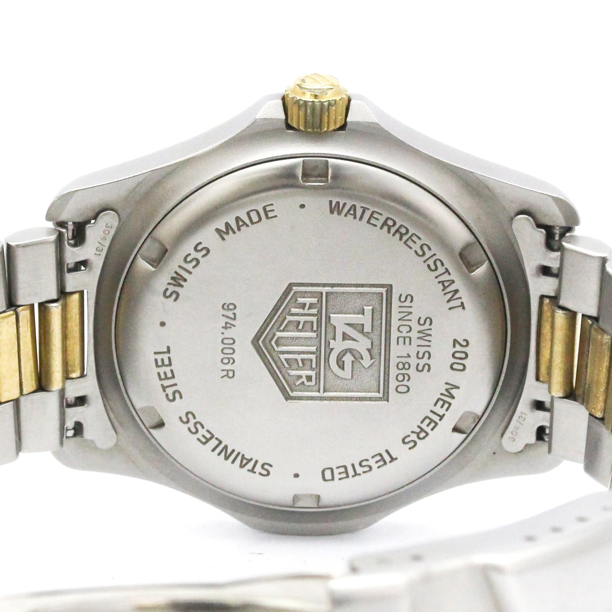 Tag Heuer Professional · Gold Plated Steel
