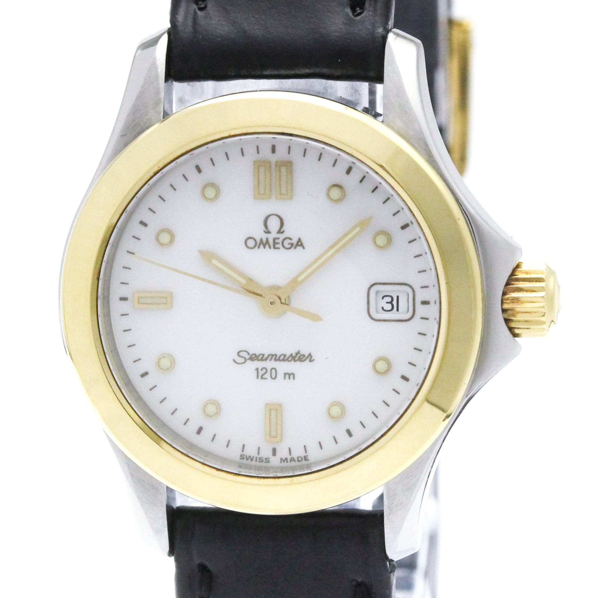 Omega Seamaster 120M · 18K Yellow Gold · Steel