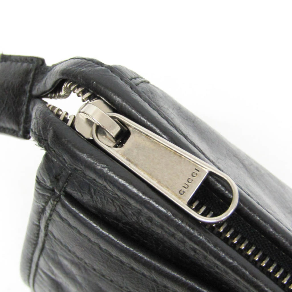 Gucci Interlocking · Leather Clutch