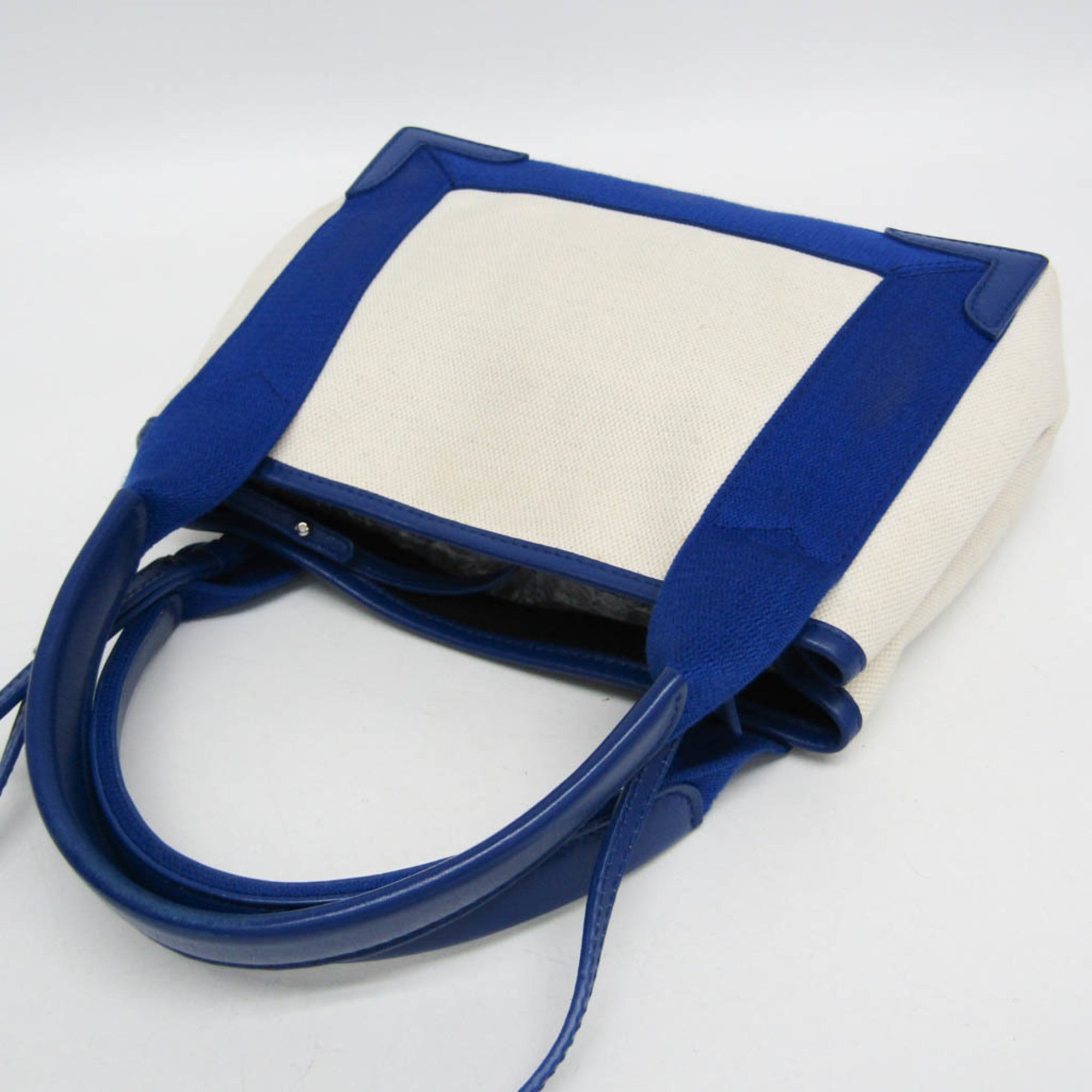 Balenciaga Navy Cabas XS · Canvas