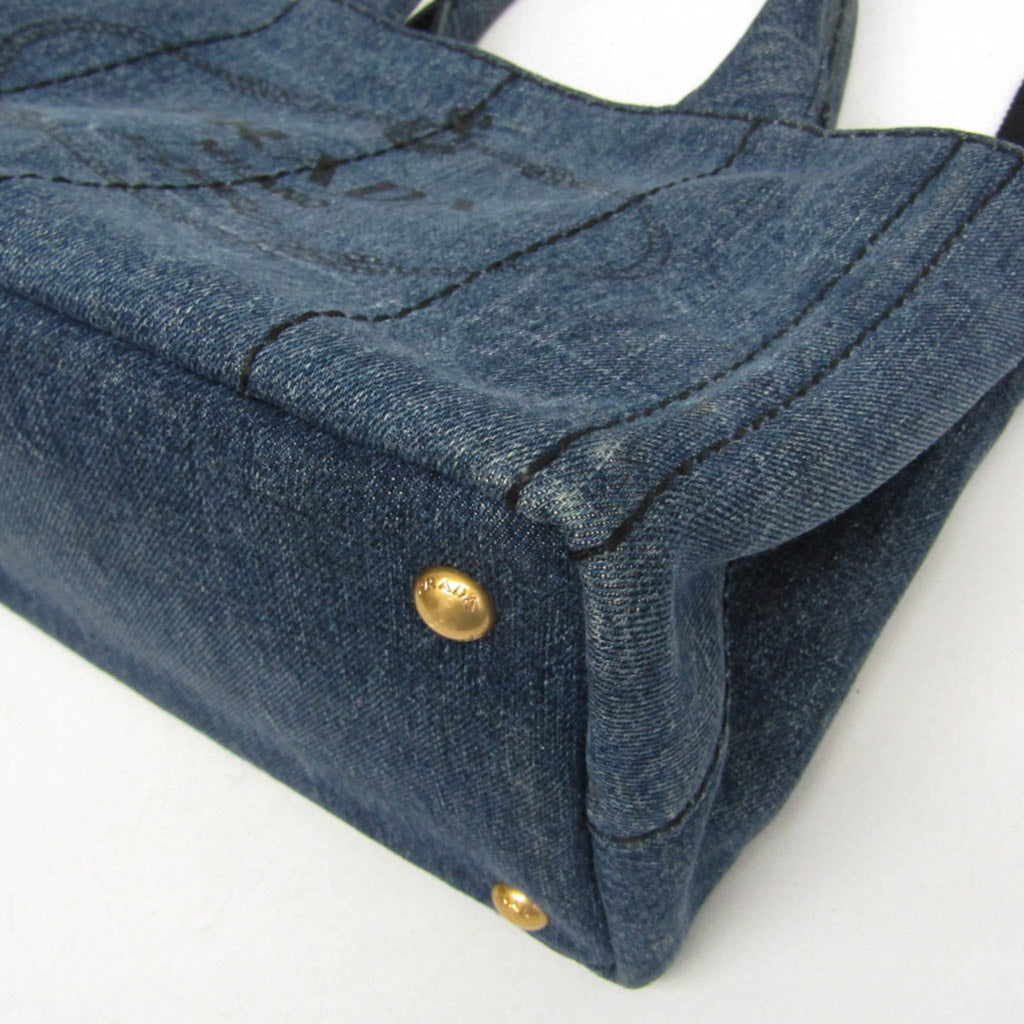 Prada Canapa · Denim Tote