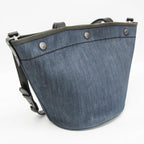 Prada Denim · Leather Tote